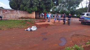 Ciclista morre atropelado por caminhão no Parque Nova Dourados