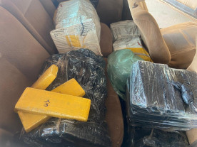 Homem com tornozeleira eletrônica é preso pela PMR com 215 quilos de drogas