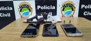 Vídeo: Trio é preso pela polícia após falso frete em Dourados