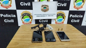 Vídeo: Trio é preso pela polícia após falso frete em Dourados