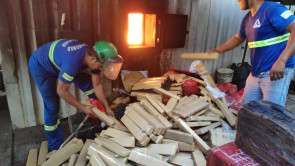 Apreensão recorde, 33 toneladas de maconha é incinerada em Dourados