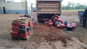 Apreensão recorde, 33 toneladas de maconha é incinerada em Dourados