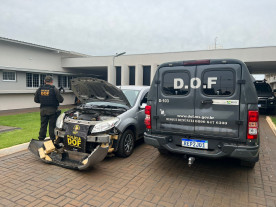 Baianos são presos com quase 100 quilos de maconha em Amambai