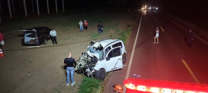 Após colisão motociclista vai parar dentro de veículo e morre em Itaporã