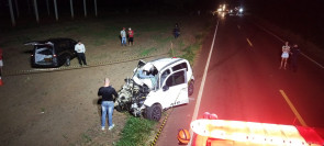 Após colisão motociclista vai parar dentro de veículo e morre em Itaporã