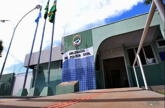 Delegacia de Polícia Civil de Sidrolândia; Foto: Sidrolândia News