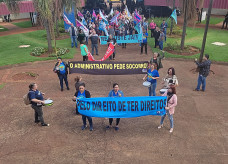 Áudio de membro da diretoria do Sindicato, em grupos de WhatsApp, recomenda professores fazerem "esquema" durante paralisação; Foto: Assecom