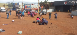 Acidente mata uma mulher e deixa outra ferida na Coronel Ponciano