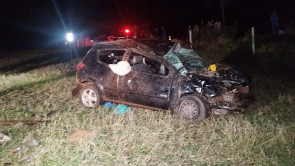 VÍDEO: Homem morre após capotar veículo entre Culturama e Lagoa Bonita