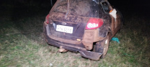 VÍDEO: Homem morre após capotar veículo entre Culturama e Lagoa Bonita