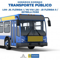 Agetran divulga novos horários de ônibus para os domingos em Dourados
