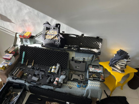 PF desarticula organização criminosa paramilitar a serviço do tráfico internacional em MS