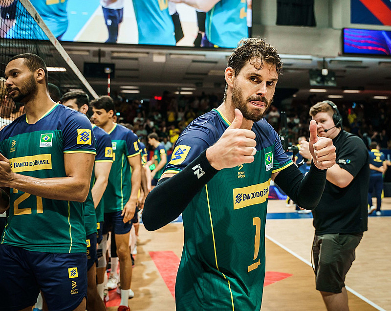 Brasil Vence A Holanda E Garante Classifica O Para A Fase Final Da Liga Das Na Es De V Lei