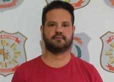 Contra Dario havia mandado de prisão por tentativa de homicídio; Foto: Polícia Nacional