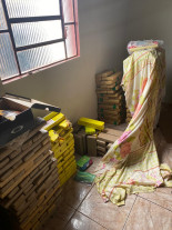 SIG apreende 1t de maconha que era armazenada até em geladeira em Dourados