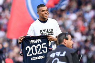 Foto: Kylian Mbappé via publicação