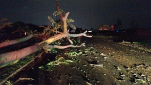 VÍDEO: Temporal deixa rastro de destruição e vários bairros sem energia em Dourados