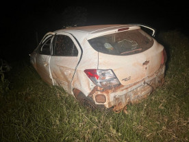 Douradense morre no HV após capotar veículo entre Deodápolis e Ivinhema