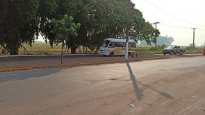 Homem é preso pela PMR com micro-ônibus escolar lotado de maconha na MS-379