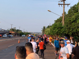 Romeiros lotam santuário da Vila São Pedro em homenagem à padroeira do Brasil