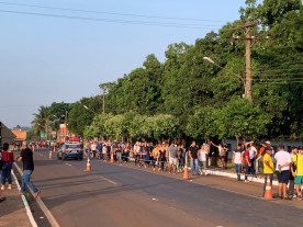 Romeiros lotam santuário da Vila São Pedro em homenagem à padroeira do Brasil