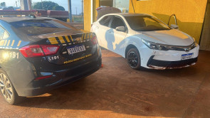 Motorista foge de abordagem da PRF abandona carro com 250 quilos de maconha