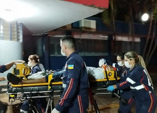 Vítima está internada na UTI do Hospital da Vida; Fotos: Leando Holsbach/Ligado Na Notícia