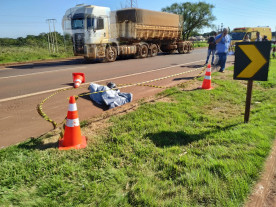 Motociclista que estava indo ajudar o genro morre após colisão com carro em Dourados