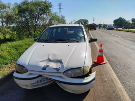 Motociclista que estava indo ajudar o genro morre após colisão com carro em Dourados