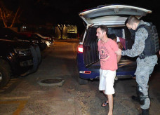 André Pizzini de Lima, de 35 anos, estava na residência junto com os outros dois quando foi preso; foto: Sidnei Bronka/Ligado Na Notícia