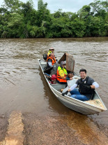 Grupo de pescadores promove limpeza do Rio Dourados