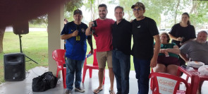 Grupo de pescadores promove limpeza do Rio Dourados