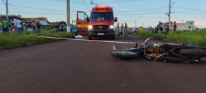 Idoso de moto morre após acidente com carro em Dourados