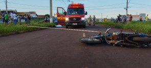 Idoso de moto morre após acidente com carro em Dourados