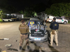 Policial Penal de MS é preso com 54 quilos de cocaína em Santa Catarina