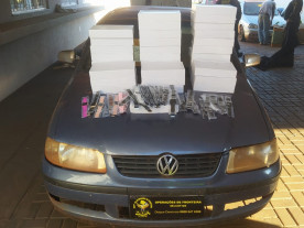 DOF apreende 7 veículos com mais de R$ 120 mil em produtos ilegais