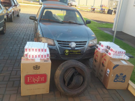 DOF apreende 7 veículos com mais de R$ 120 mil em produtos ilegais