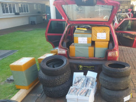 DOF apreende 7 veículos com mais de R$ 120 mil em produtos ilegais