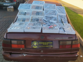 DOF apreende 7 veículos com mais de R$ 120 mil em produtos ilegais