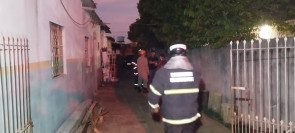 Incêndio deixa homem gravemente ferido em Dourados