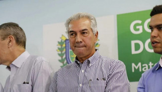 Governador Reinaldo Azambuja; foto: Midiamax
