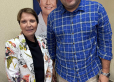 Tereza tem dado apoio total à reeleição do prefeito Alan Guedes; Foto: Assessoria