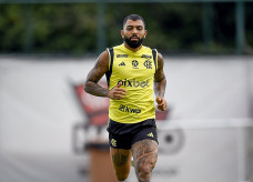 Foto: Gabigol em postagem via X (Antigo Twitter)