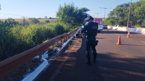 VÍDEO: Mulher morre após capotamento de carro entre Dourados e Itaporã