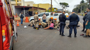 Motociclista ‘fura sinal’ vermelho, bate em caminhonete e morre após 5 dias internado no HV
