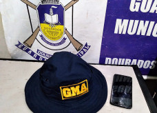 Celular apreendido com o adolescente; foto: Divulgação/GMA
