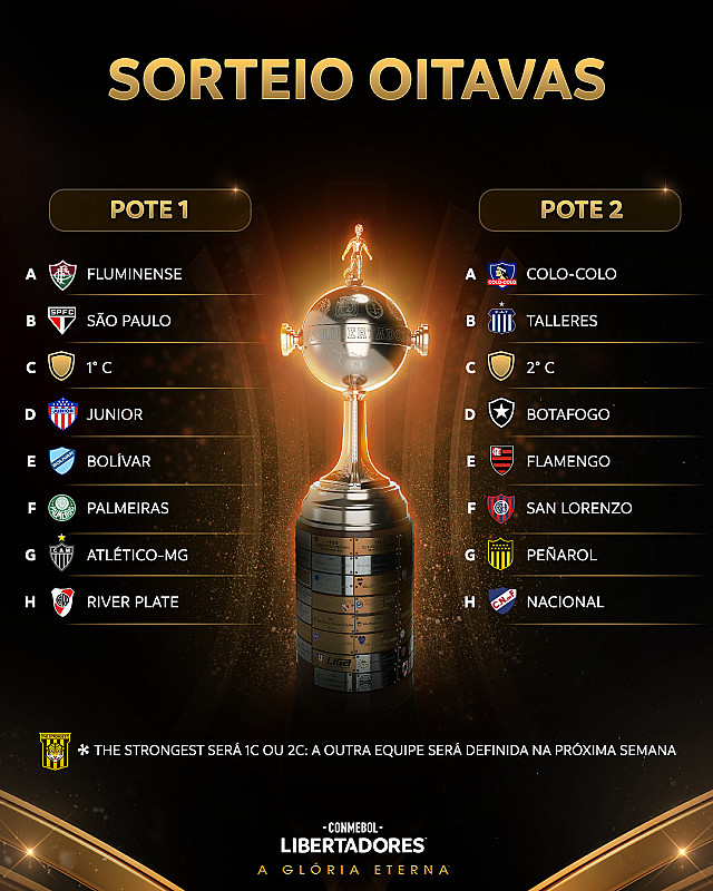 Libertadores 2024 Classificados Oitavas Gussi Minnaminnie