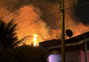 Incêndio atinge área de mata do Flor de Maio e assusta moradores em Dourados