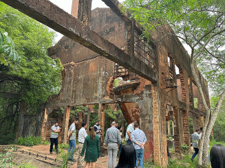 Visita à Usina Velha de Dourados; Foto: Assecom