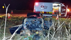 Acidente deixa família ferida na BR-163 em Dourados; menina de 11 anos está entubada